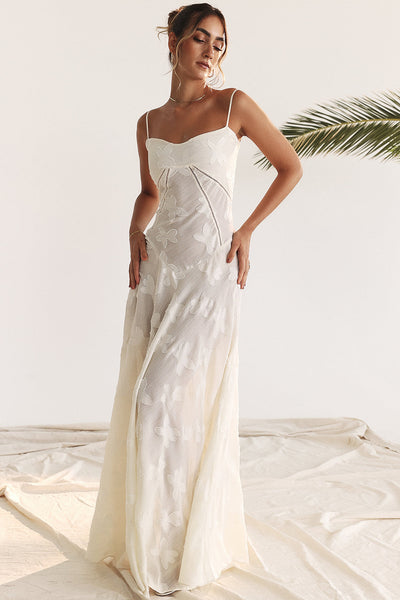 Paulette™ – Elegantes langes Korsettkleid