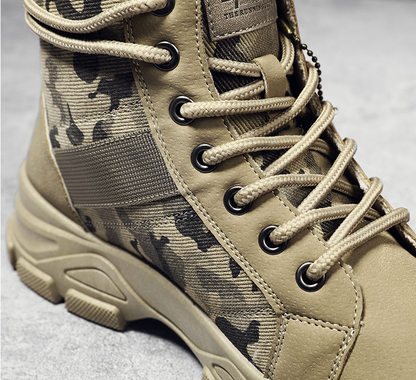 Stilvolle, bequeme taktische Camouflage-Stiefel