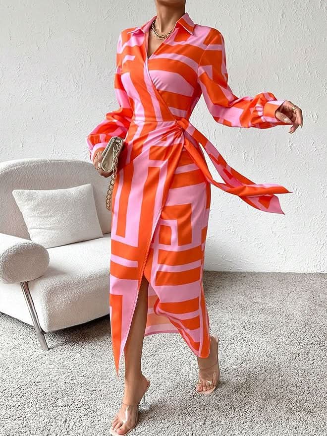 Amira™ – Wickelkleid mit Print