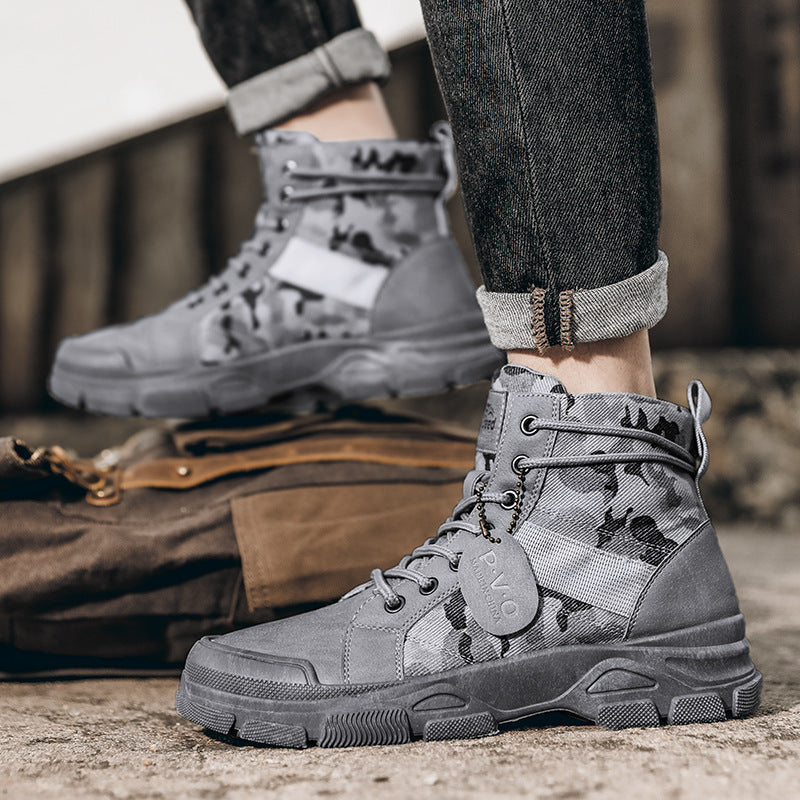 Stilvolle, bequeme taktische Camouflage-Stiefel