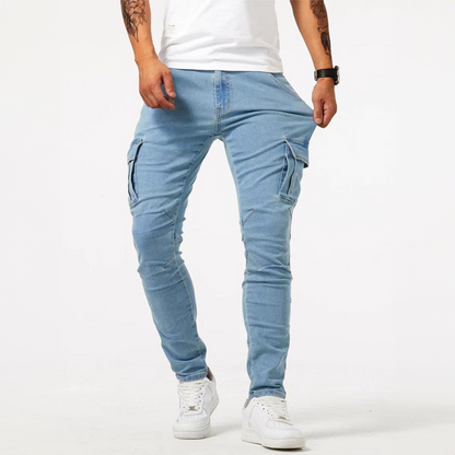 Stylische, bequeme Cargo-Jeans