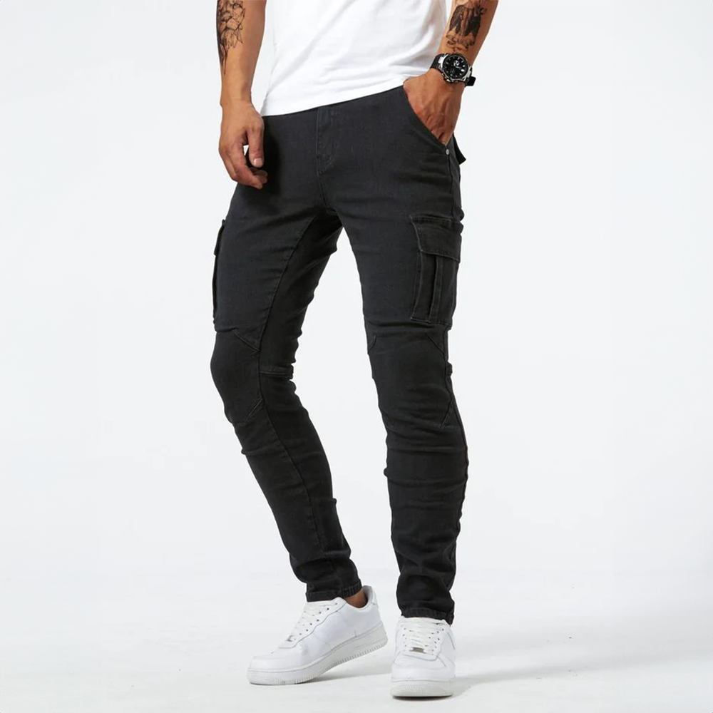 Stylische, bequeme Cargo-Jeans