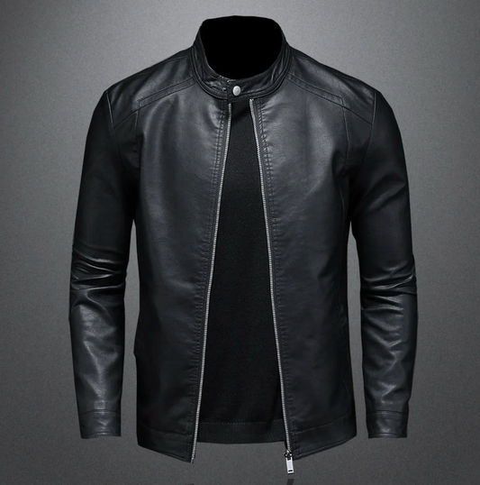 Stilvolle Motorrad Lederjacke