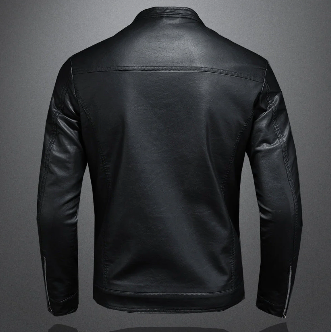 Stilvolle Motorrad Lederjacke