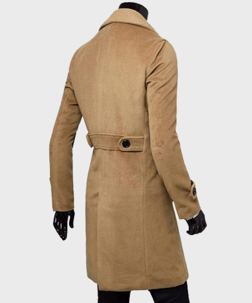 Stilvoller zweireihiger Trenchcoat