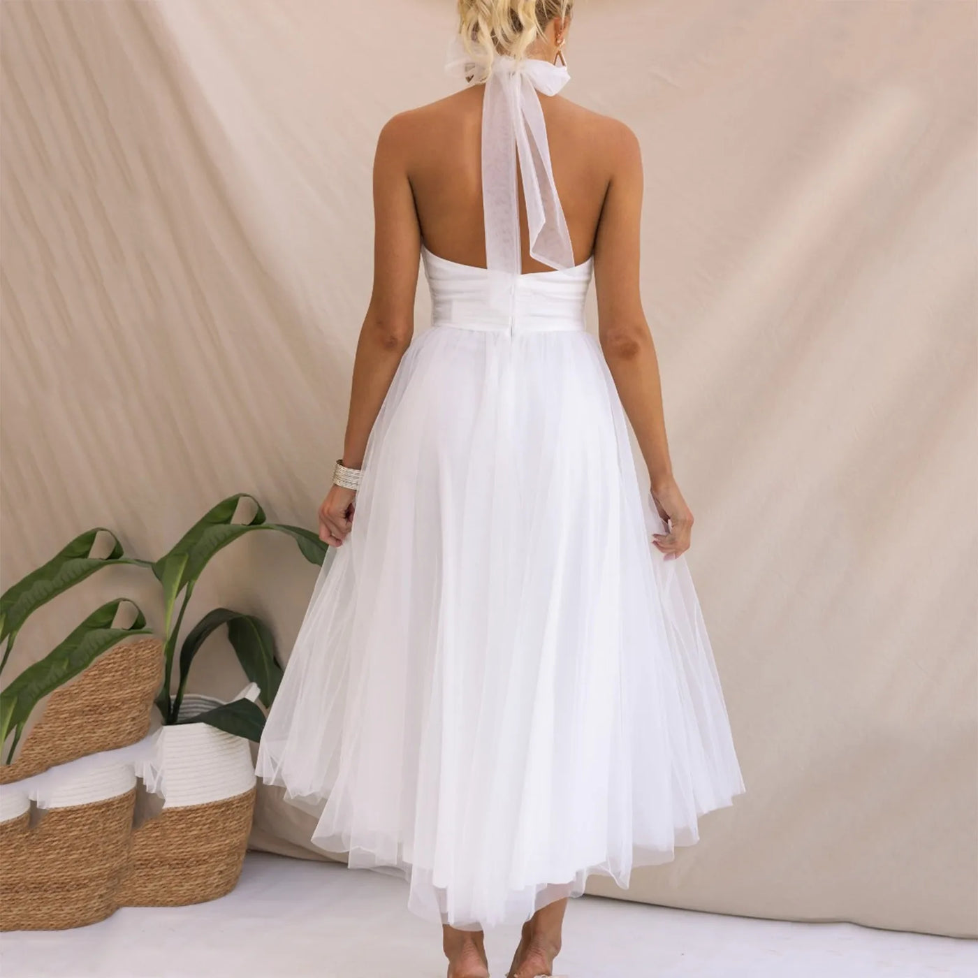 Coraline™ – Elegantes ärmelloses Kleid