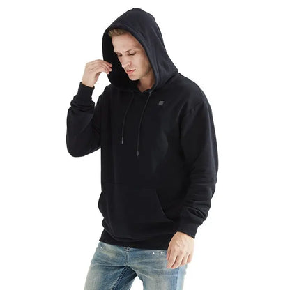 Bequemer beheizter Unisex-Kapuzenpullover