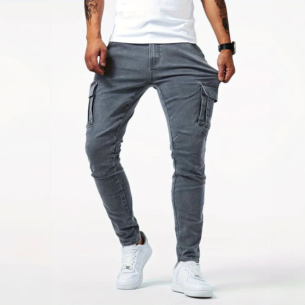 Stylische, bequeme Cargo-Jeans