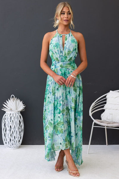 Mavis™ – Florales Maxikleid