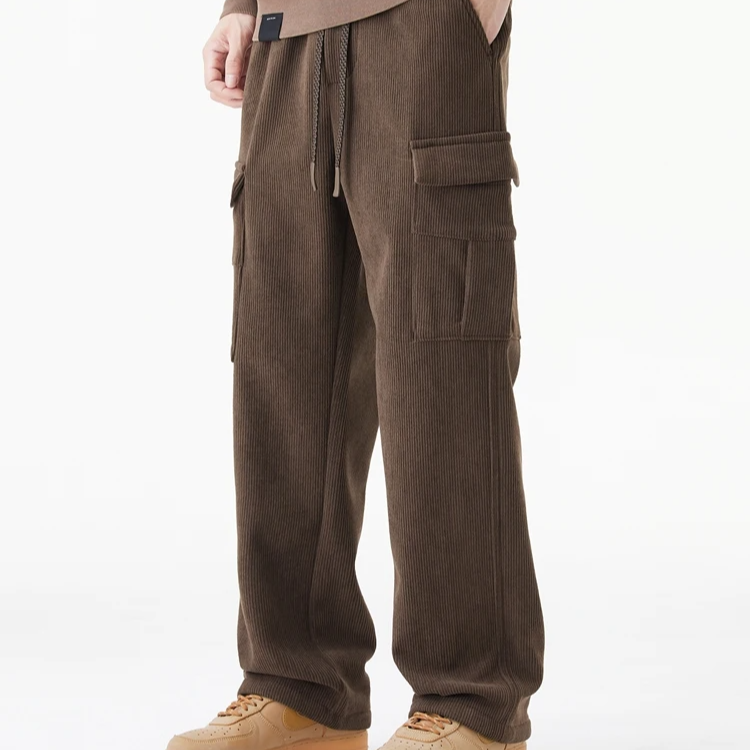 Bequeme Cordhose mit Fleecefutter