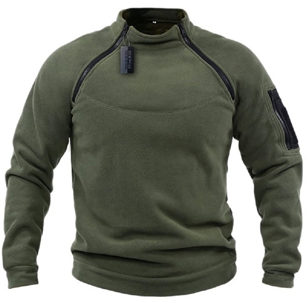 Bequemer Fleecepullover