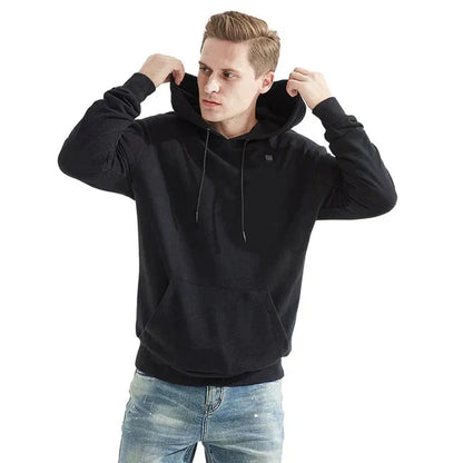 Bequemer beheizter Unisex-Kapuzenpullover