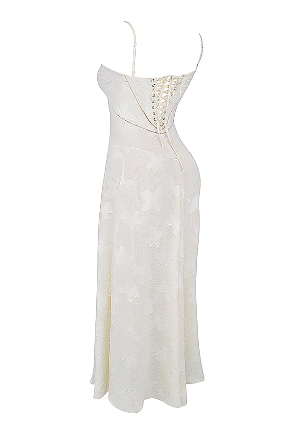 Paulette™ – Elegantes langes Korsettkleid