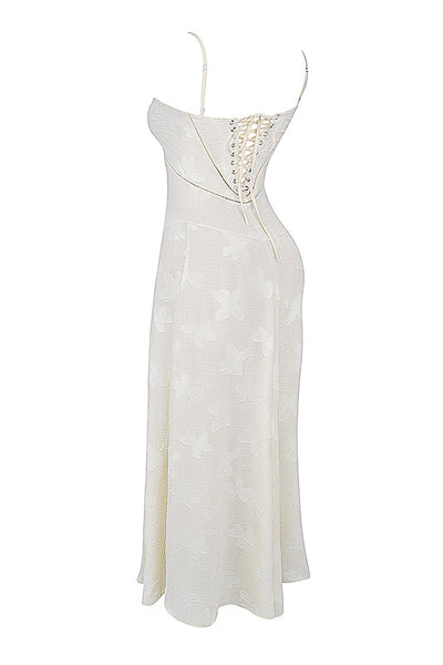 Paulette™ – Elegantes langes Korsettkleid