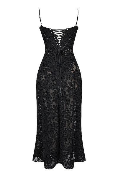 Paulette™ – Elegantes langes Korsettkleid