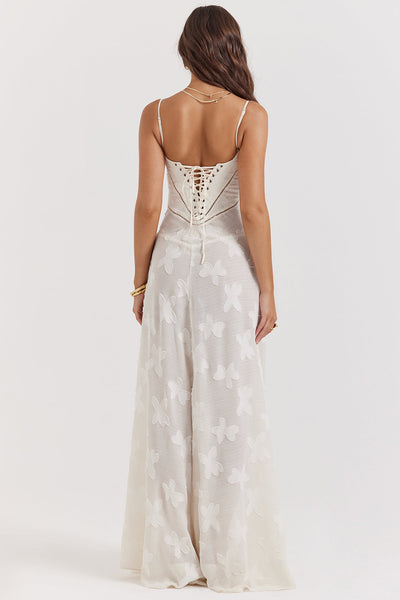 Paulette™ – Elegantes langes Korsettkleid