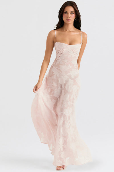 Paulette™ – Elegantes langes Korsettkleid