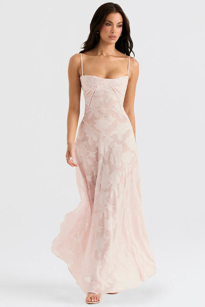 Paulette™ – Elegantes langes Korsettkleid