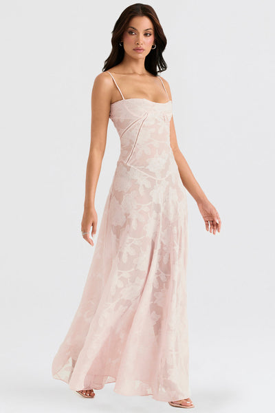 Paulette™ – Elegantes langes Korsettkleid