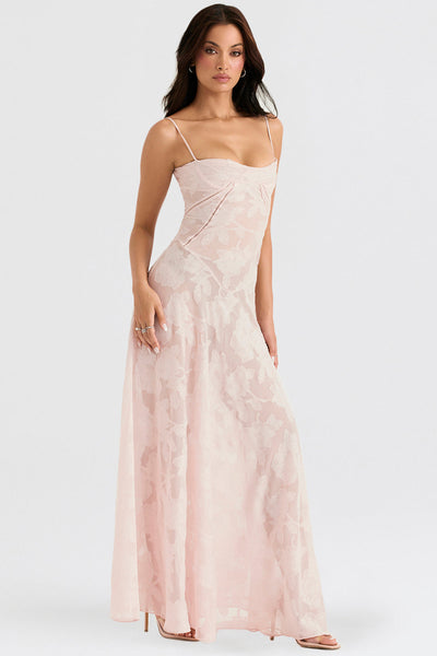 Paulette™ – Elegantes langes Korsettkleid