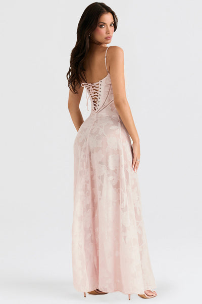 Paulette™ – Elegantes langes Korsettkleid